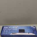 SKYLEO Desk Lamp for Home Office, Eye Comfortable LED Desk Light for Long Hours, Adjustable Swing Arm with Memory Function, Black