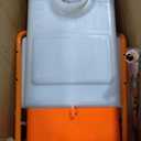 VEVOR Battery Powered 15 Gallon Garden Weed Sprayer with Wheeled Cart, 126FT Hose with Reel, 8 Nozzles, 2 Wands with Lock Trigger, 0-90PSI, 5-6h Spray Time, Wide Mouth Lid, Rotating Wheels with Brake