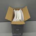 Blissun Christmas Tree Ring, 28.5" Plastic Christmas Tree Collar, Christmas Tree Skirt for Artificial Christmas Trees Decoration (Extra Large, White)