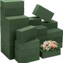 Hahood 36 Packs Floral Foam Blocks Wet & Dry Floral Foam Bricks 5.5x3.1x1.8 Inch Flower Arranging Kit for Fresh and Artificial Flowers Florist Foam Blocks for Wedding Home Decor