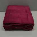 COZYART Burgundy Bath Towel Set 6 Piece, 2 Bath Towels 2 Hand Towels 2 Washcloths, Luxury 100% Turkish Cotton 650GSM Hotel Quality, Soft, Absorbent, Towel Sets for Bathroom