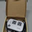 200W Car Power Inverter, FOVAL 12V DC to 110V AC Car Inverte with 4 USB Ports Car Outlet Adapter, Power Inverter for Vehicles, Car Plug Adapter Outlet for Laptop Computer Charger (Gray)