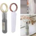 Stylish Diamond-studded Wine Bag with Handle, Mesh Elastic Bottle Sleeve, Elegant and Practical Handbag