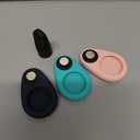 Holder for Kids Baby Toddler Hidden 2 Pack GPS Tracker Case, Anti-Removal Silicone Case with Safety Pins, Suitable for Children, Elderly, Pets, Backpack, Luggage (Black+Blue)