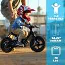STACYC 12eDRIVE Electric Balance Bike for Kids Ages 3-5 Years Old, One Size