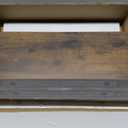 QEEIG Floating Shelves for Wall Bathroom Shelf Bedroom Kitchen Living Room Hanging Book Shelves Small Farmhouse Decor 16 inch Set of 3, Rustic Brown (015-BN3)