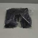 Abirfig Masquerade Mask, Feather Flower Decorated, Venetian Style Costume Party Mask Props (Heart Black)