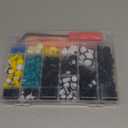 325Pcs Tesla Clips Tesla Bumper Fender Liner Push Retainer Fastener Rivet Clips,18 Sizes Auto Plastic Push Rivets Set with Fastener Remover for Tesla Body Interior and Exterior Retainer Fastener Clip