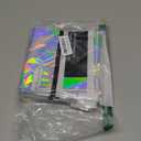 4 Pack Iridescent Plastic Tablecloths Disposable Table Cover Sparkly Foil Table Cloth for Rectangle Tables Party Decorations Birthday Princess Bridal Wedding Christmas Iridescence, 54 x 108 Inch (Shiny Silver)