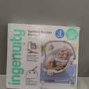Ingenuity Soothing Baby Bouncer Infant Seat with Vibrations, -Toy Bar & Sounds, 0-6 Months Up to 20 lbs (Morrison)