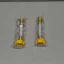 Flexible Hose Protector-Eliminates Hose Crimping and Straining at Faucets and Water Connections for RV, Garden & Car Wash Hose Extension Adapter, Pack of 2