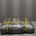 Heavy Duty tarps, 14 Mil Sliver Thick Waterproof Poly Tarp for Outdoor Camping Pool Car Tent, Rip and Tear Proof Tarpaulin with Grommets and Reinforced Edges