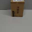 KSIIA Washable Dog Bed Deluxe Plush Dog Crate Beds Comfy Kennel Pad Anti-Slip Pet Sleeping Mat for Large, Jumbo, Medium, Small Dogs Breeds, 17" x 12", Gray (Grey)