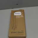 12 Pack Black Taper Candles 10 inch - Taper Candles Dripless, Smokeless, Unscented - 8 Hours Long Burning - Hand Poured Tall Candlesticks - Perfect for Home Decor, Weddings, and Special Occasions