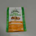 Greenies Feline Pill Pockets for Cats Natural Soft Cat Treats, Chicken Flavor, 1.6 oz. Pouch (45 Treats) (EXP 08/03/26)