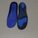 Plantar Fasciitis Insoles for Men Women,High Arch Support for Pain Relief,Shoe Inserts Orthotic for Flat Feet,Work Boot Insoles for Shock Absorbing Inserts (Fit for Standing All Day) DB-XS (MEN 4-5|WOMEN 6-7(245mm), Dark-blue)