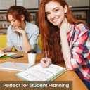 Planner 2025-2026, Academic Year Weekly and Monthly Calendar Planner, July 2025 - June 2026, Spiral Bound School Planning Tool, Perfect for Teacher, Student, Woman & Men - A4 (8.5" x 11"), Seafoam