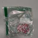 Cheriswelry 10pcs Red Father Christmas Lampwork Glass Beads Christmas Theme Cute Santa Claus Loose Spacer Beads Smooth Charms 24~27mm for DIY Earring Bracelet Necklace Craft Jewelry Making