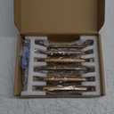 Goo-Ki 6 Pack Antique Brass 5-Inch(128mm) Center to Center Arch Cabinet Pulls Drawer Handles Zinc Alloy Mid-Century Modern Hardware for Kitchen and Bathroom Cupboard