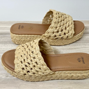 Sweet Life Natural Sandal Size 8 1/2