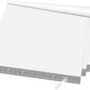 Fuxury Extra Large Poly Mailers 24x36" 25 Pcs,XXL Shipping Bags Bulk for Clothing,Strong Adhesive Packaging Shipping Envelopes,Big Plastic Postal Mailing Bag for Storage Business(White)