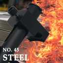 Pulley Puller Tool with 17mm Hexagonal Wrench,Crankshaft Pulley Removal Tool Suitable for 40-160mm Pulleys,Professional Crank Pulleys Removal Tools for Crankshafts,Water Pump