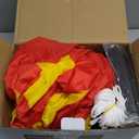 8FT Christmas Inflatable Yard Decoration, Giant Blow Up Lighthouse with Santa and Redbird with Built-in LED Lights for Front Door Lawn Garden Holiday Display Indoor Outdoor Decor