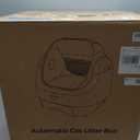 Open-Top Automatic Litter Box, Odor Control, Ready to Use, Self Cleaning Litter Box, Large Capacity with APP Control and Safety Sensor, Ellenpent, with Trash Bags/Waterproof Mat/Litter Mat
