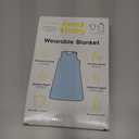 0.5 TOG Rayon from Bamboo Sleep Sack, 2-Way Zipper Dual Layers Baby Wearable Blanket for Infant/Toddler, Shower Gift (Pastel Blue)