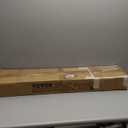 VEVOR Handrails for Outdoor Steps, 2 PCS 2 Step Stair Hand Rail Kit, Transitional Carbon Steel Railings with Installation Kit, Stair Rails for Seniors, Concrete & Porch & Deck, Black Square Tube