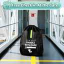 Guiseapue Car Seat Travel Bag for Airplane: Car Seat Bags for Air Travel Fit All Car Seats, Infant Carriers & Booster Seats, Carseat Cover Fit Doona Graco Evenflo, First Mothers Day Gifts for New Mom