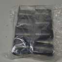 3 Inch Metal Furniture Legs Stainless Steel Adjustable Legs Black Metal Legs Round Cabinet Legs for Coffee Table Cabinet Desk Sofa Shelves, Pack of 8