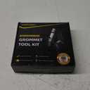 Grommet Tool Kit, 3/8 inch Handheld Eyelet Kit Manual Grommet Press Machine with 500 pcs 10 mm Grommets