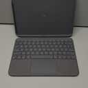 Logitech Combo Touch iPad 10th Gen Case, Detachable Keyboard, Large Precision Trackpad, Backlit Keyboard, Smart Connector - Oxford Gray