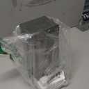 Automatic Cotton Pad Holder, Square Press Out Cosmetic Cotton Makeup Removers Pad Holder, Makeup Cotton Organizer Container Dispenser Storage Display Rack(Grey)