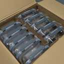 M MCIRCO 10-Pack,22 Oz Glass Meal Prep Containers,Glass Food Storage Containers with lids,Lunch Containers,Microwave, Oven, Freezer and Dishwasher (Gray)