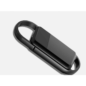 Mini Smart Audio Mini Recorder 64GB Voice Activated Dictation Recorder Keychain