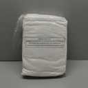 Cosybay Queen Size Feather Down Fiber Comforter - Ultra Fluffy 100% Cotton Duvet Insert, All Season Hotel Luxury Bedding with Corner Tabs, 90"x90" White