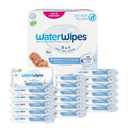 WaterWipes Sensitive+ Newborn & Baby Wipes, 3-In-1 Cleans, Cares, Protects, 99.9% Water, Unscented & Hypoallergenic, 1080 Count (18 Packs)
