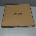 Straw Tote Bag for Women, Large Summer Beach Bag with Polka Dot Scarf & Plumeria Flower (Brown)