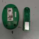 Electric Fence Alert Live Fence Indicator Electronic Fence Fault Finder for Farm Waterproof Fence Voltage Alert Clips to Wire or Tape Fences Green-1pcs