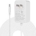 24V DC Power Supply Adapter 24Volt 2A 48W Adapter UL Listed, AC to DC Converter Transformer 100-240V AC Input with 5.5 x 2.1mm US Plug for LED Strip, CCTV Camera and Other Low Voltage Devices