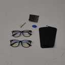 livho High Tech Blue Light Glasses - Advanced 99% Blue Light Blocking Computer Glasses - Anti Eyestrain & UV Glare Protection
