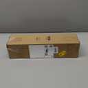 Gold Double Curtain Rods for Windows 36 to 72 Inch, 1 Inch Adjustable Decorative Crystal Dual Curtain Rod, Heavy Duty Vintage Double Drapery Pole with Gold Foil Finials for Living Room