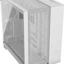 CORSAIR 6500D AIRFLOW Mid-Tower ATX Dual Chamber PC Case  Tempered Glass  Reverse Connection Motherboard Compatible  No Fans Included  White