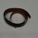 Perry Ellis Men's Portfolio Patterned Plaque 100% Leather Reversible Belt  (40, Black/Brown Reversible)