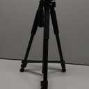 Camera tripod and Monopod, Aluminum Tripod Stand/Black for Professional Camera/Mirrorless/DSLR/Cell Phone/Camcorder/GoPro, with Phone Holder/Travel Bag