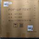 HOOYEAH Pop-up Screened Tent, Instant Screen House Portable Screen Room Canopy Outdoor Gazebo with Mosquito Net for Patio, Backyard, Garden and Outdoor Activities, 12x12
