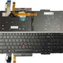 GinTai US Keyboard with Backlit for Lenovo ThinkPad 1st Gen T15 Gen 2 P15S Gen 1 Gen 2 5N20V77927 5N20V78108 5N20V7890 5N20V77999 5N20V78907 20T4 20T5 20S7 20S6 20W7 20W6 20W5 20W4