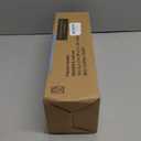 Bamboo Drawer Organizer, Narrow Stackable Cutlery Tray for Kitchen, 2 Pcs Silverware & Utensil Box, 12" x 3" x 2" (Outer), 11.3" x 2.3" x 1.77" (Inner) (Yellow)